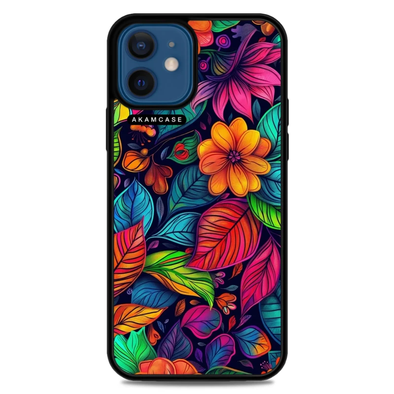 کاور آکام مدل AMC-WA12M-FLOWERS-36 مناسب برای گوشی موبایل اپل iPhone 12 Mini