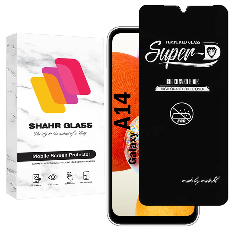 محافظ صفحه نمایش شهر گلس مدل SUPERDNSH مناسب برای گوشی موبایل سامسونگ Galaxy A14 5G 