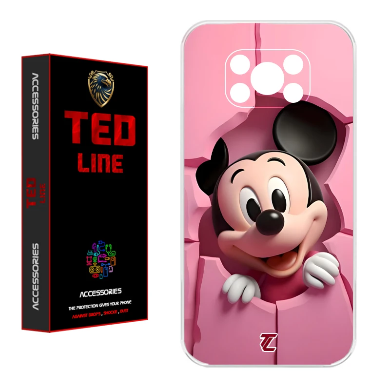  کاور تد لاین طرح عروسک کد 1108 مناسب برای گوشی موبایل شیائومی Poco X3 / X3 Pro / X3 NFC