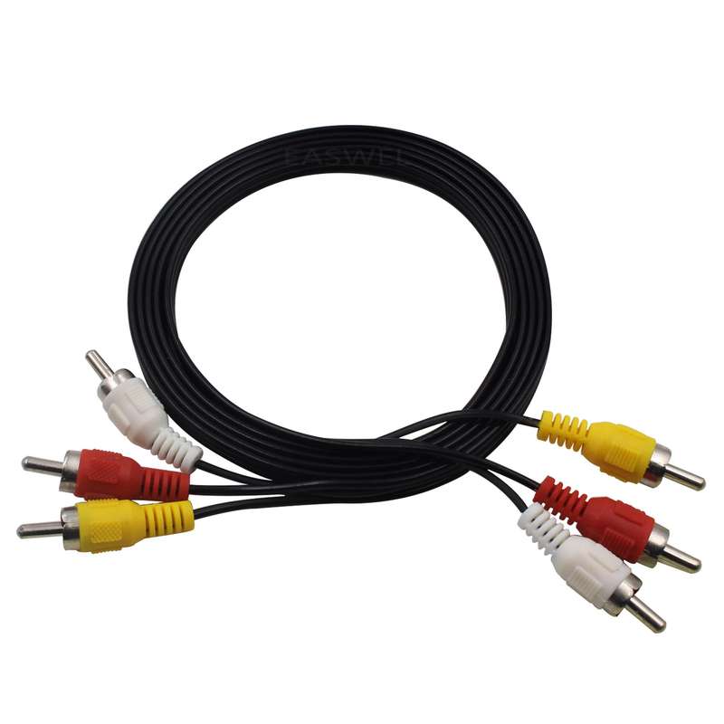 کابل 3 به 3 RCA مدل JH-01 طول 0.7 متر