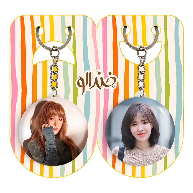 جاکلیدی خندالو مدل وندی گروه رد ولوت Red Velvet کد 1968119677 مجموعه 2 عددی