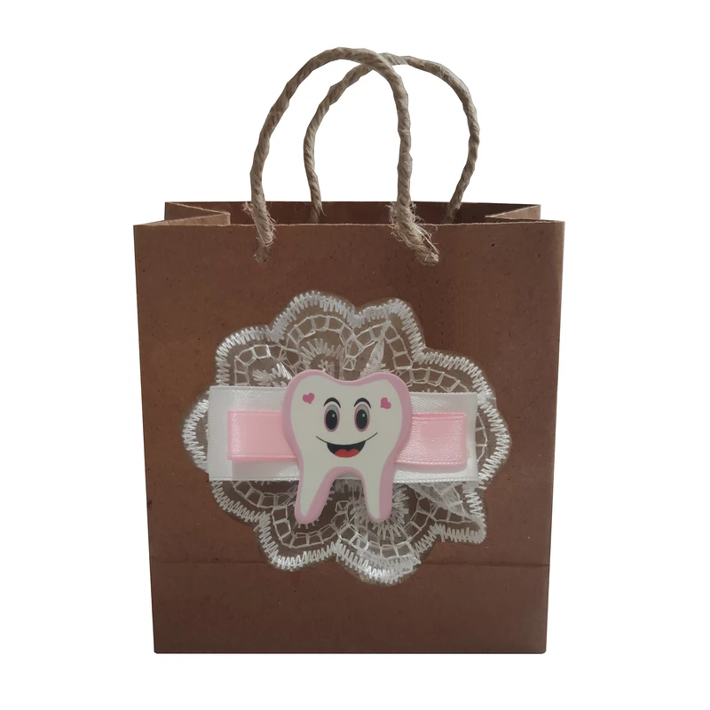 ساک هدیه طرح پاپیون کد K5 بسته 25 عددی