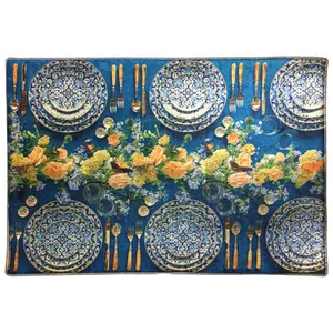 پادری طرح حمام و دستشویی مدل DESH سایز 76x46 سانتی متر 