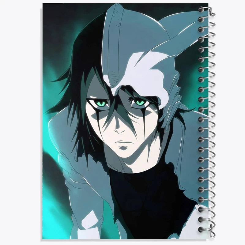 دفتر مشق 50 برگ خندالو مدل سیفر انیمه بلیچ Bleach  کد 12039