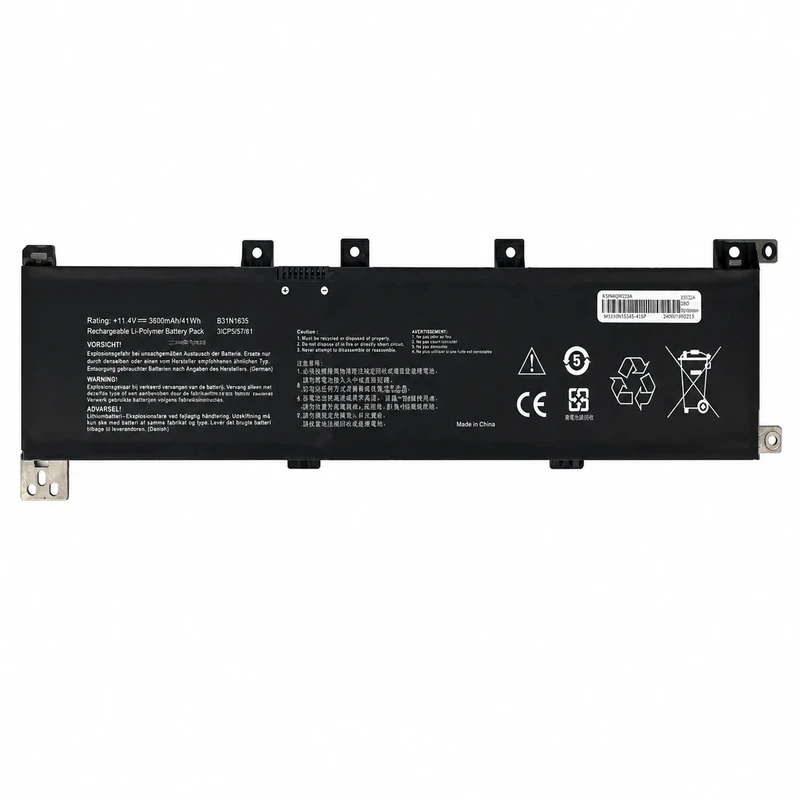 باتری لپ‌تاپ 4 سلولی مدل B31N1635 مناسب برای VivoBook R702 F705 X705
