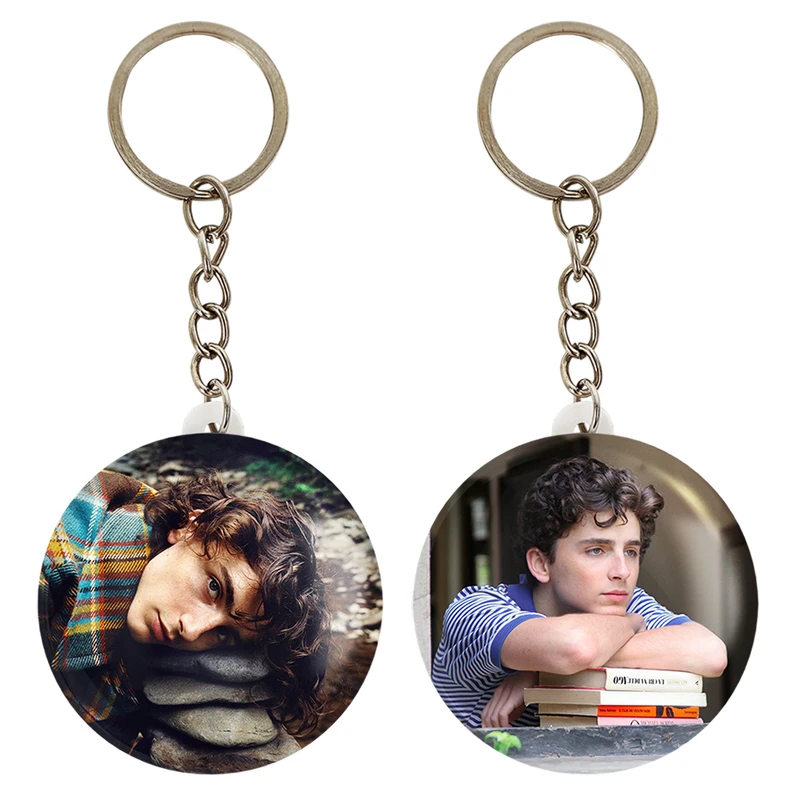 جاکلیدی خندالو مدل تیموتی شالامی Timothée Chalamet کد 1929019289 مجموعه 2 عددی