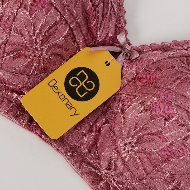 سوتین زنانه دکسونری مدل 125008727 دانتل رنگ کالباسی -  - 3