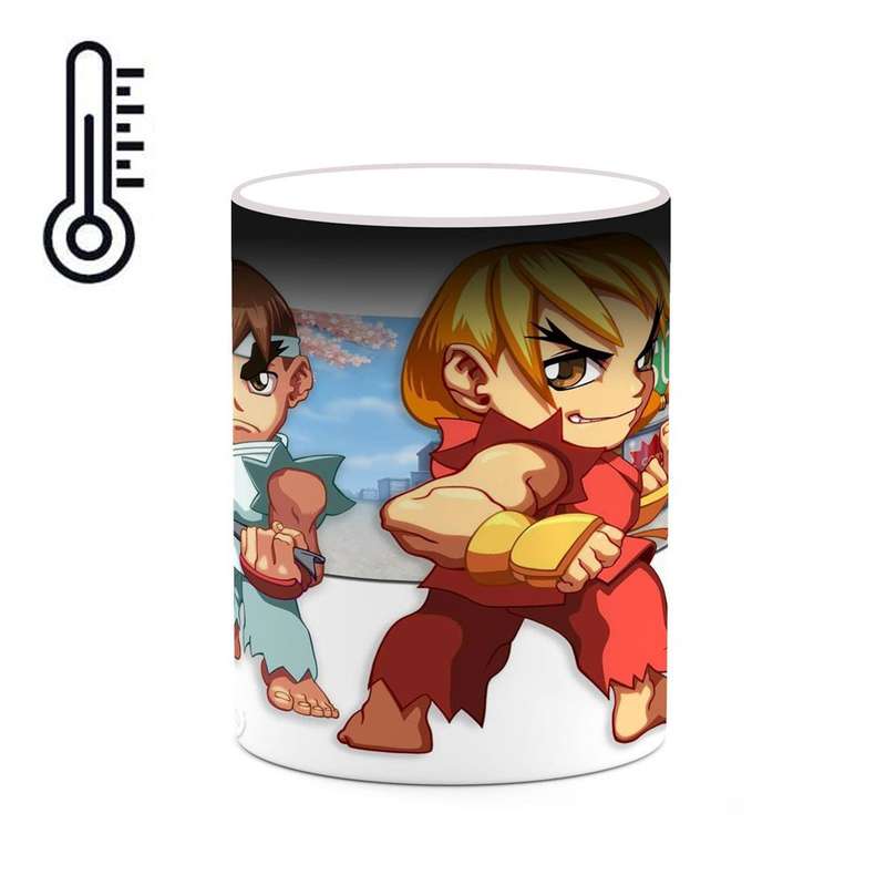 ماگ حرارتی کاکتی مدل بازی مبارز خیابانی Street Fighter II کد mgh30438 ماگ حرارتی کاکتی مدل بازی مبارز خیابانی Street Fighter II کد mgh30438