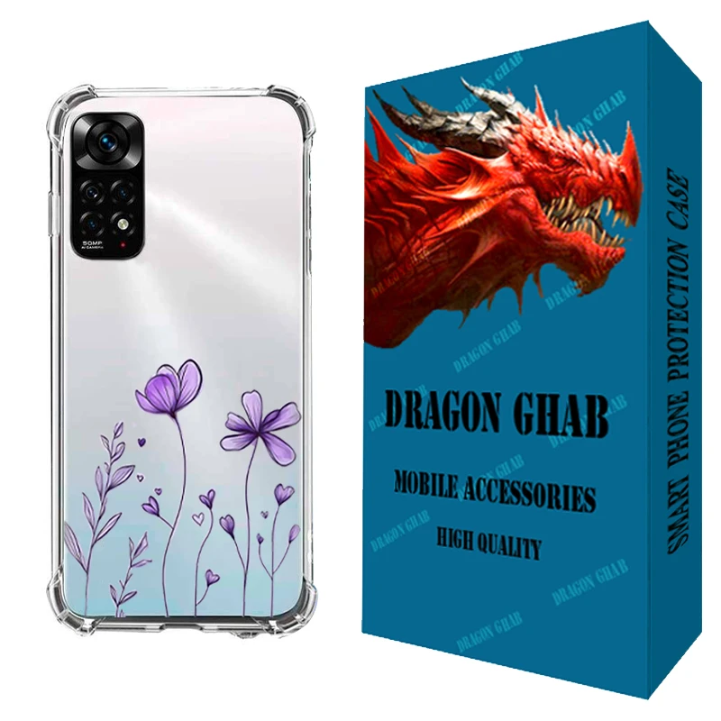 کاور دراگون قاب مدل CHPD کد 001 مناسب برای گوشی موبایل شیائومی Redmi Note 11 / 11S