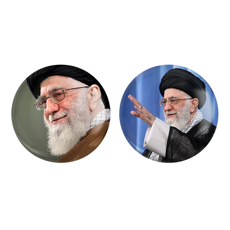 مگنت خندالو طرح رهبر کد 25652566 مجموعه 2 عددی