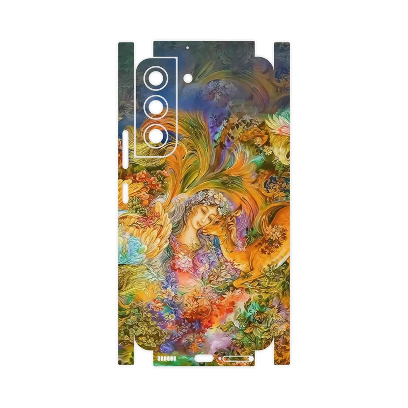 برچسب پوششی ماهوت مدل Persian miniature 3-FullSkin مناسب برای گوشی موبایل سامسونگ Galaxy S22 5G