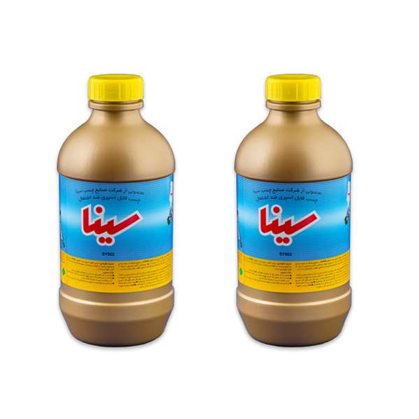چسب سینا کد 602 حجم یک لیتر مجموعه دو عددی