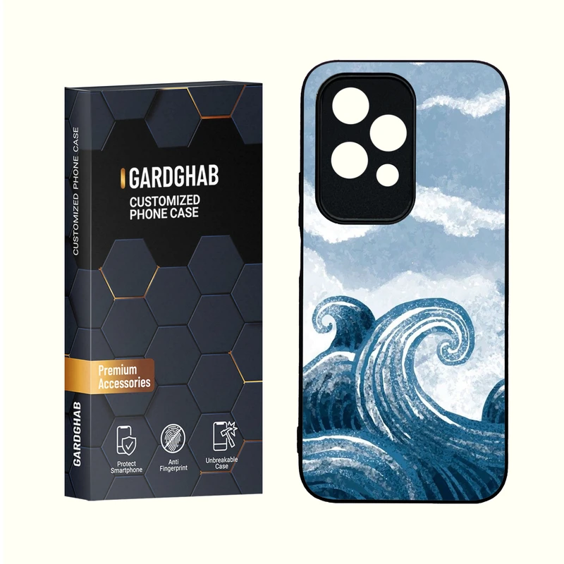 کاور گارد قاب مدل دور ژله ای  گلس ساده مناسب برای گوشی انر Honor 200Lite 5G