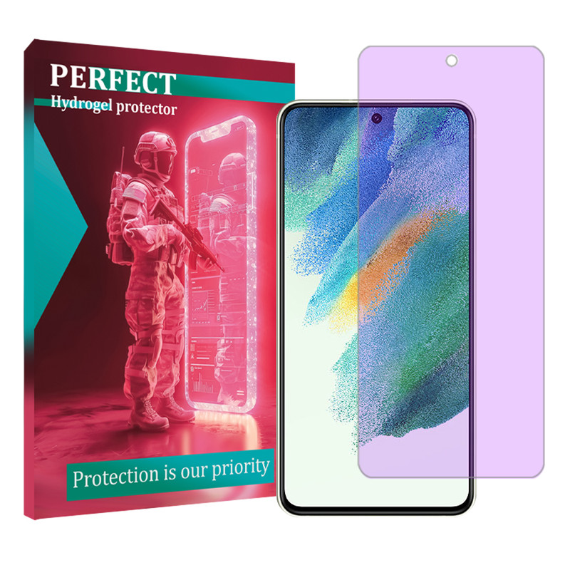 محافظ صفحه نمایش ضد اشعه بنفش پرفکت مدل Tough مناسب برای گوشی موبایل سامسونگ Galaxy S21FE 5G