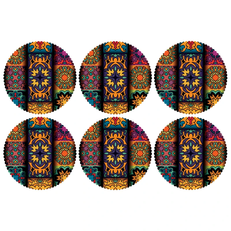 زیر لیوانی مدل C2-42525 بسته 6 عددی