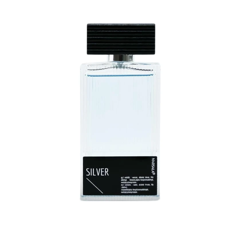 ادو پرفیوم مردانه مارسالا مدل SILVER حجم 100 میلی لیتر