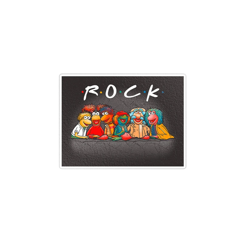  استیکر لپ تاپ ویندی دیزاین طرح rock مدل vindi1089