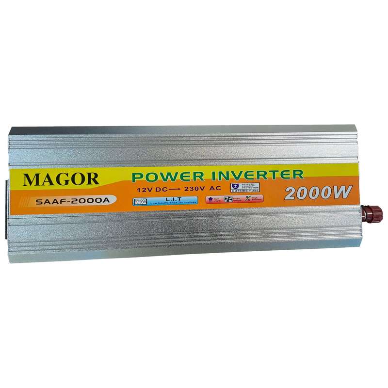اینورتر  ماگور مدل SAAF-2000A ظرفیت 2000 وات