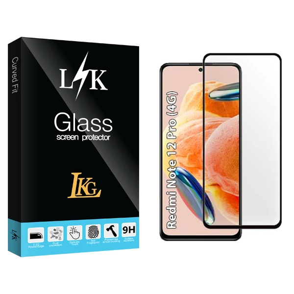 محافظ صفحه نمایش سرامیکی ال کا جی مدل LK مناسب برای گوشی موبایل شیائومی Redmi note 12 Pro 4G