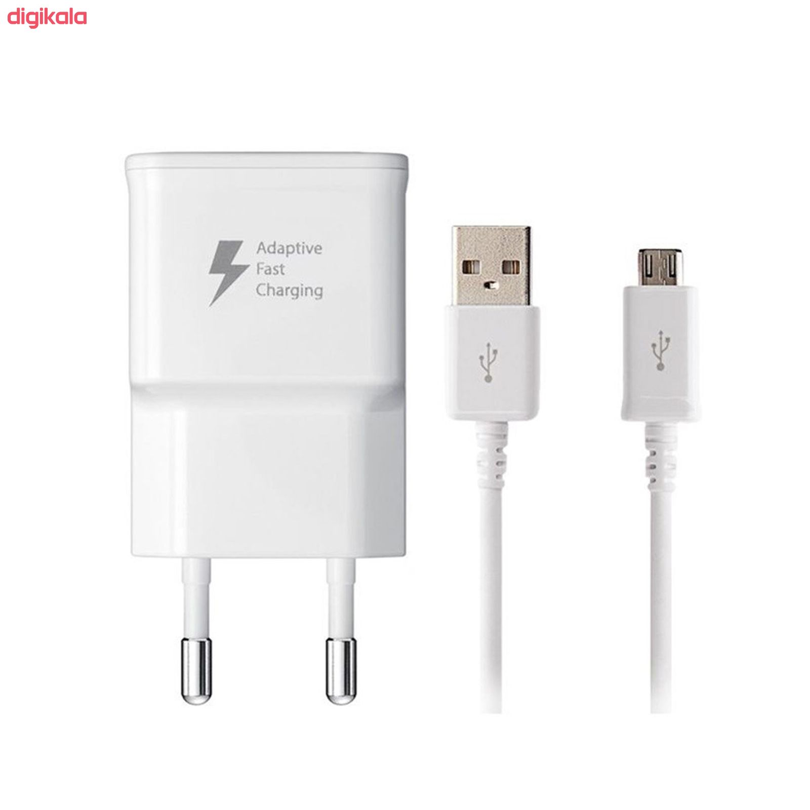 شارژر دیواریمدل Ta20ewevgww به همراه کابل تبدیل Microusb خرید و بررسی کنید سانجی