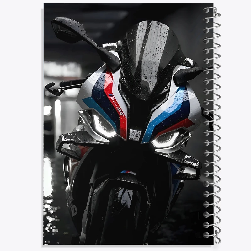 دفتر نقاشی 50 برگ خندالو طرح موتور سیکلت کد N4735