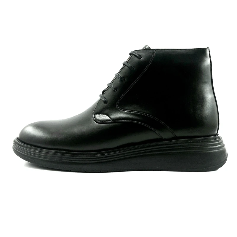 نیم بوت مردانه کرمانی مدل چرم دستدوز طبیعی کد 654