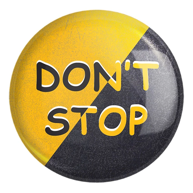 پیکسل خندالو طرح Dont Stop کد 10047 مدل بزرگ