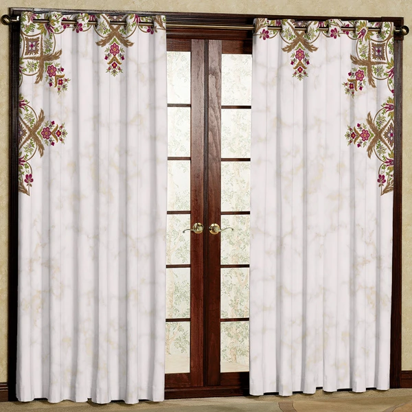 پرده مدل چاپی هازان پانچی کد 571 سایز 200x140 سانتی متر