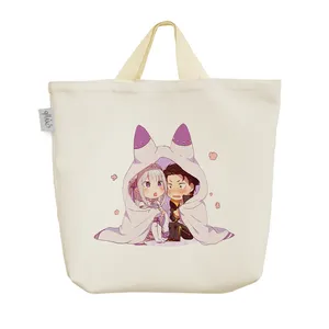 ساک خرید خندالو مدل رم و سوبارو ره زیرو انیمه توتورو کد 1149