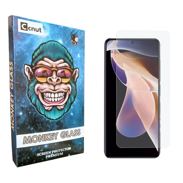 محافظ صفحه نمایش کوکونات مدل monku مناسب برای گوشی موبایل شیائومی Poco X4 NFC