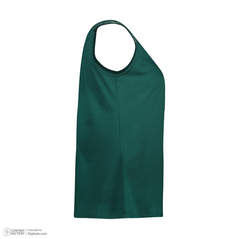 ست تاپ و شلوارک زنانه ناربن مدل 806 رنگ سبز تیره