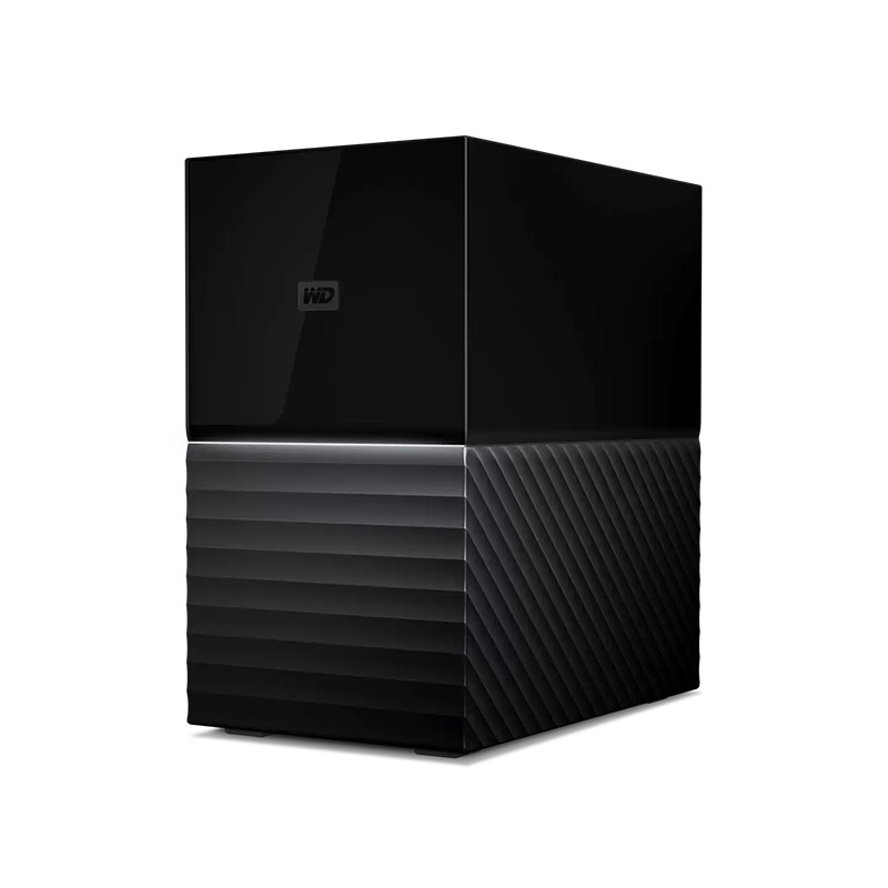 هارد اکسترنال وسترن دیجیتال مدل MY BOOK DUO ظرفیت 28 ترابایت دارای رابط USB Type-C