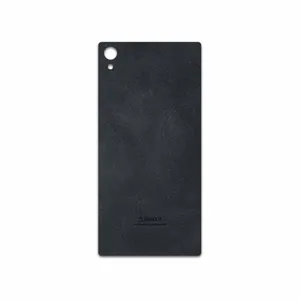 MAHOOT Graphite Buffalo Leather Cover Sticker for Sony Xperia Z5 Premium