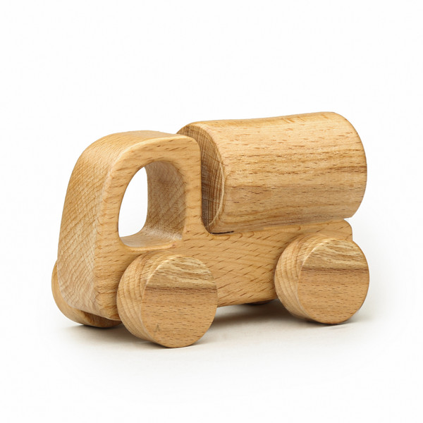 اسباب بازی چوبی مدل تانکر کد R43015