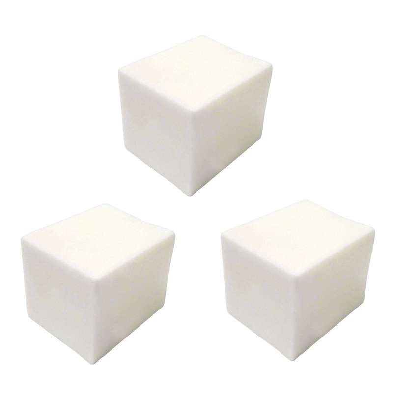 پارافین جامد شمع مدل معطر آدامس خرسي و وانيل و نارگيل وزن 250 گرم بسته 3 عددي