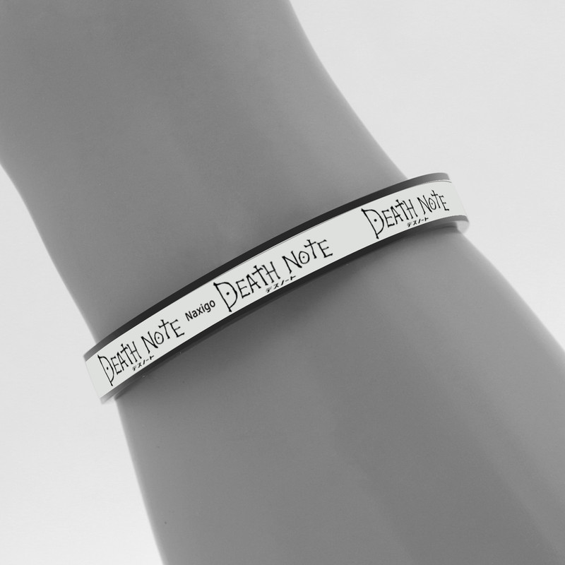 دستبند ناکسیگو مدل شب تاب طرح Death Note کد BR7045