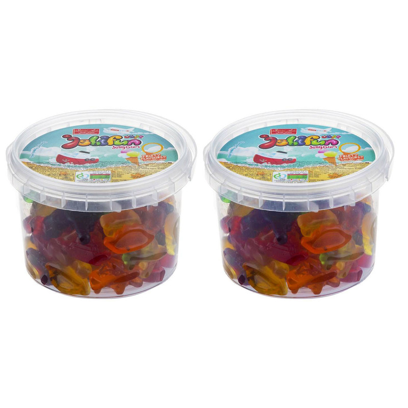 پاستیل میوه ای طرح اشکال مختلف شیرین عسل - 300 گرم بسته 2 عددی