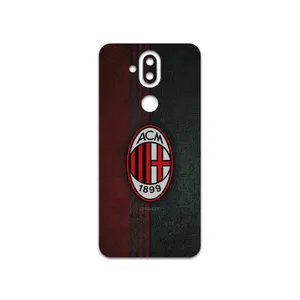 MAHOOT  AC-Milan-FC Cover Sticker for Nokia 8.1