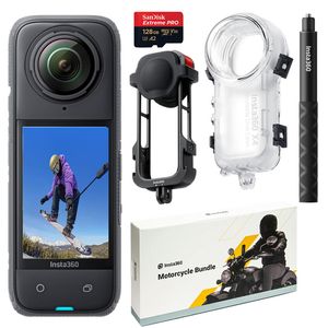 دوربین فیلم برداری ورزشی اینستا 360 مدل X4 به همراه لوازم جانبی