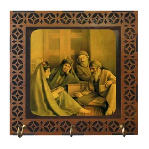 جا کلیدی مدل دیواری نقاشی فالگیر بغدادی از کمال الملک کد m3044