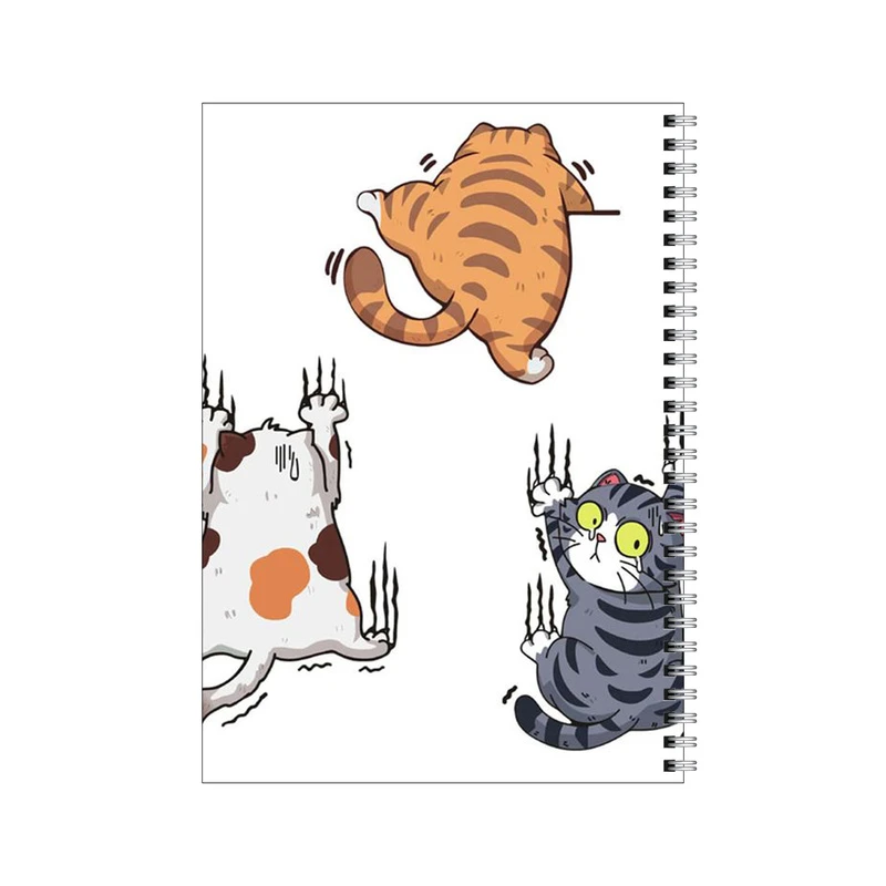 دفتر مشق 100 برگ بامبیلیپ طرح گربه و چنگول پنگول کد 0581797