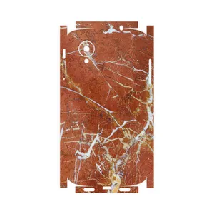 MAHOOT Red Marble-FullSkin Cover Sticker for Google Nexus 5