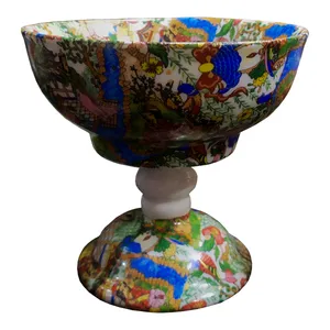 شکلات خوری طرح گل و مرغ کد 4523