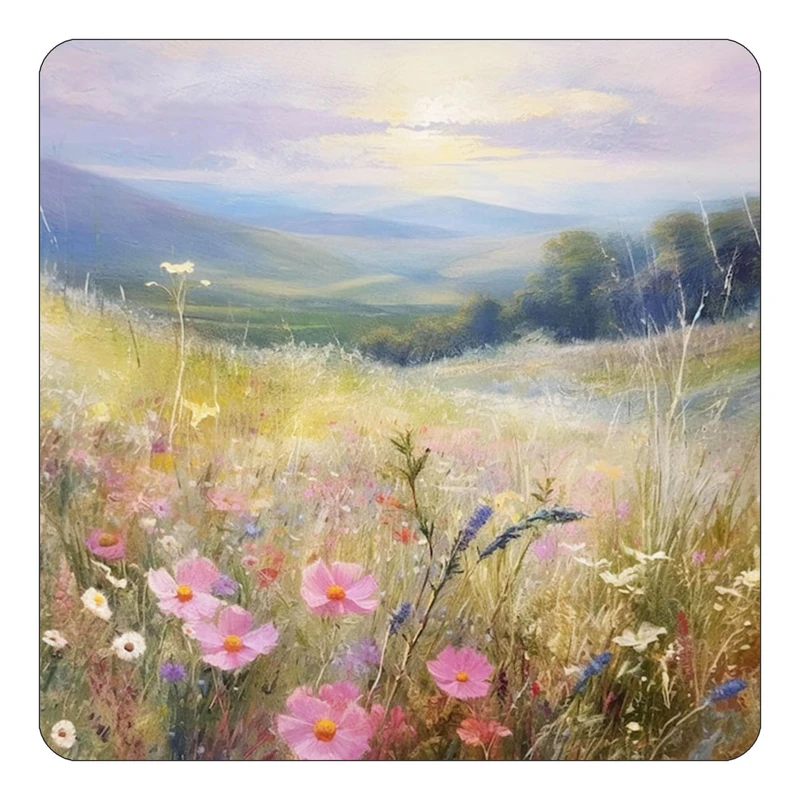 مگنت کاکتی طرح نقاشی رنگ روغن مدل mp71384