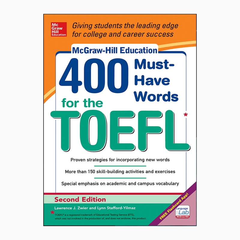 کتاب 400Must Have Words for the Toefl اثر جمعی از نویسندگان انتشارات McGraw-Hill