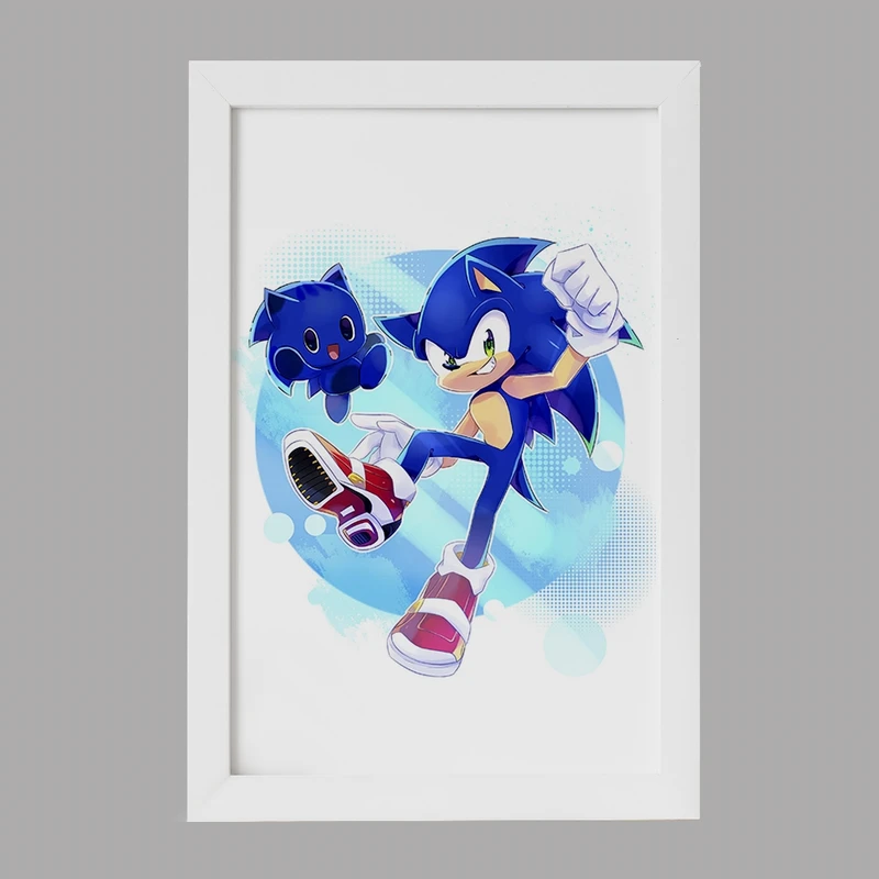 تابلو خندالو مدل سونیک (Sonic) کد F2203