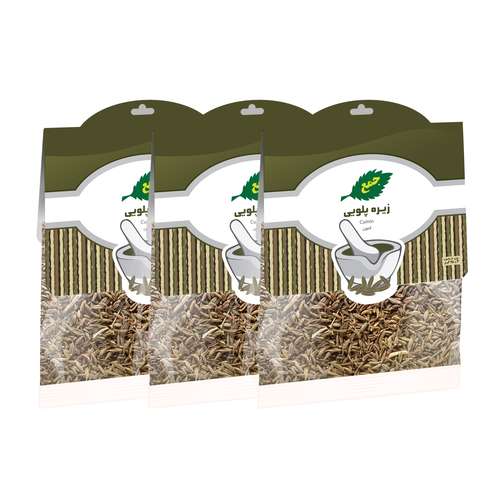 زیره پلویی کارتی جمع - 25 گرم بسته 3 عددی