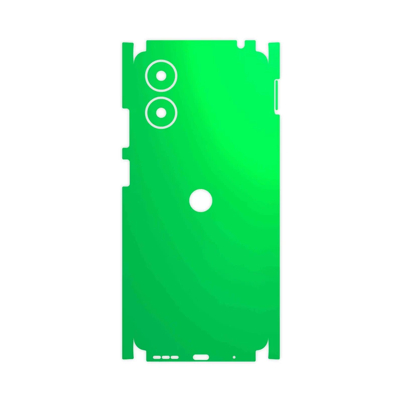 برچسب پوششی ماهوت مدل Matte-Green-FullSkin مناسب برای گوشی موبایل موتورولا Moto G04