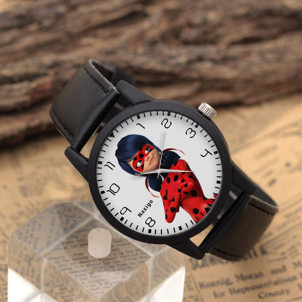ساعت مچی عقربه ای ناکسیگو طرح Ladybug کد LF4199 -  - 3