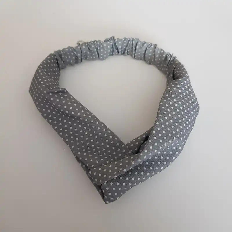 هدبند زنانه مدل خال خالی